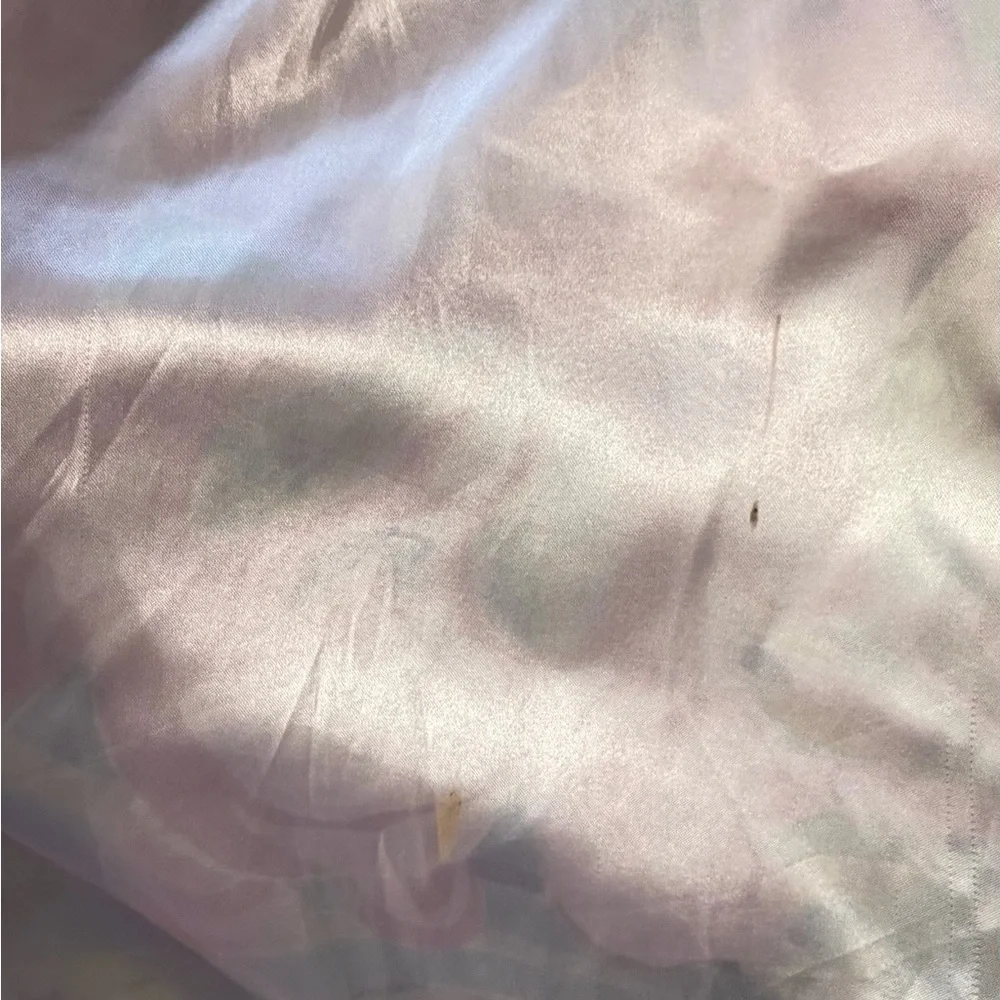 HTF RARE Claudie Silk Jeweled Maxi Dress. HEM FLAWED. see photos. Size 6 - Picture 12 of 16